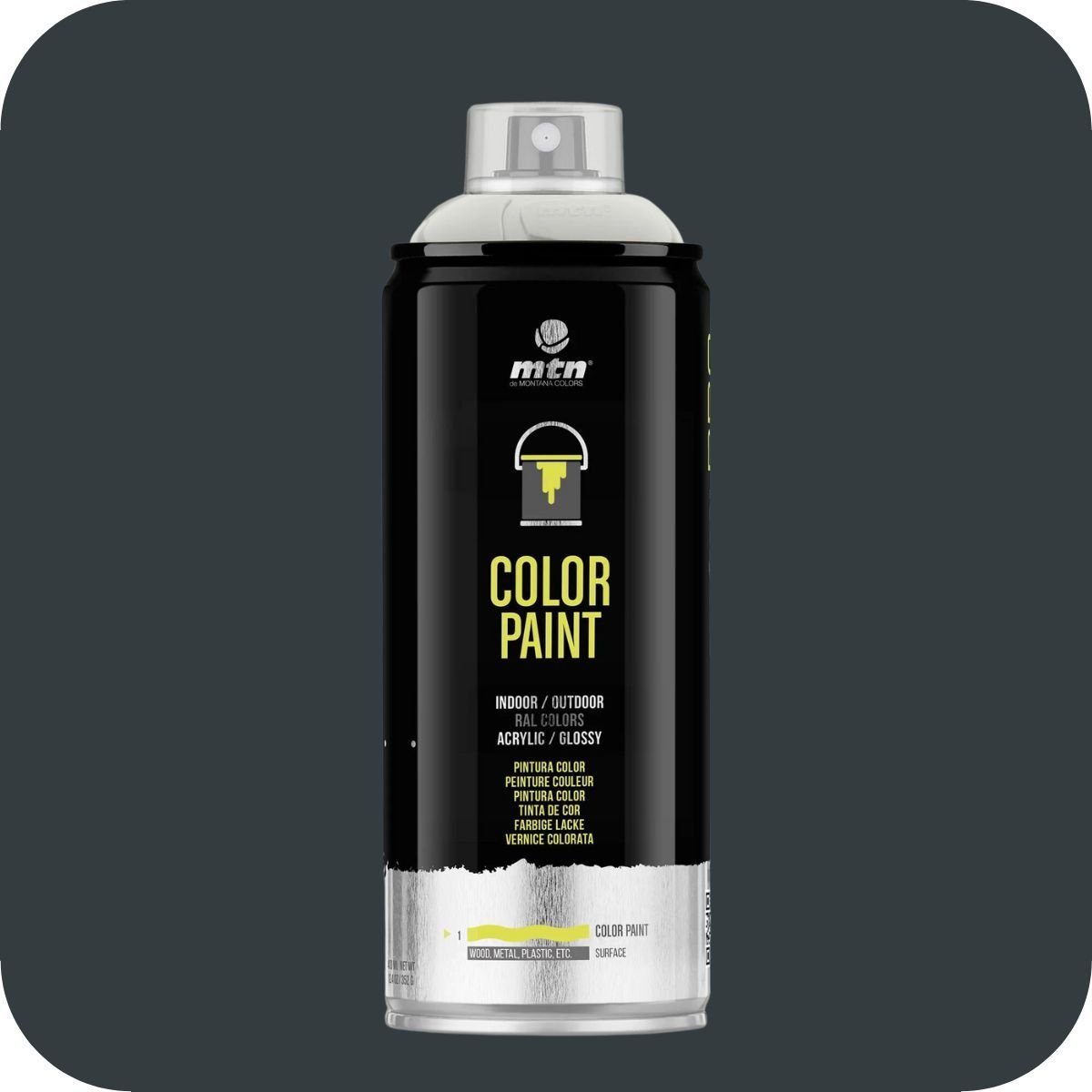 MTN PRO Antracite - RAL 7016 - Aérosol 400 ml